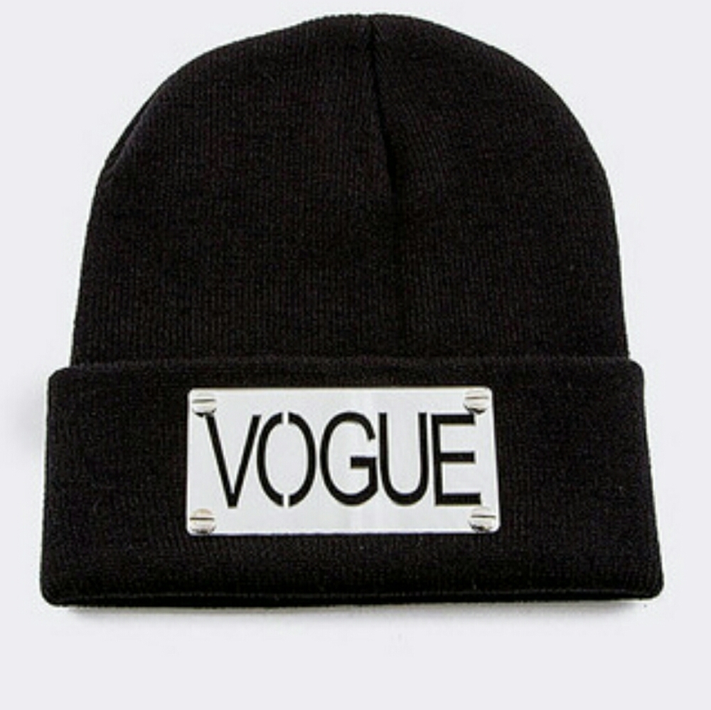 Black Fitted Cap